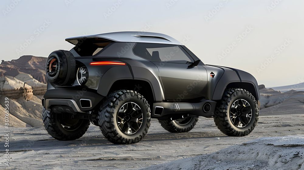 a concept SUV that embodies ruggedness and sophistication