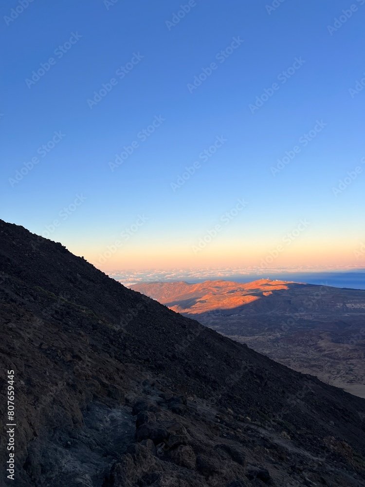 Fotografía desde volcán Teide