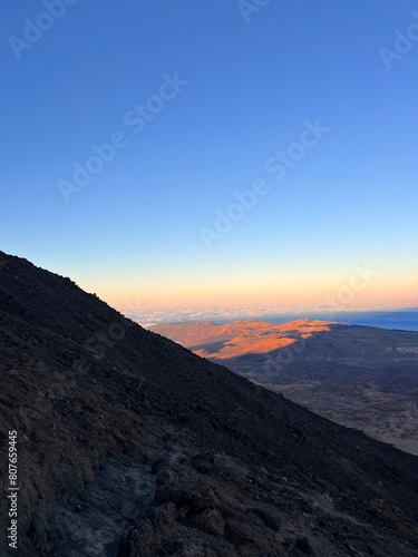 Fotografía desde volcán Teide
