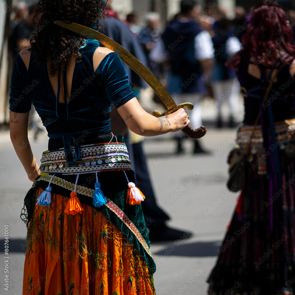 woman in costume woman in costume