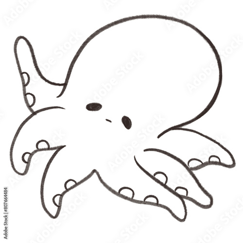 Ocean sea animal coral cartoon