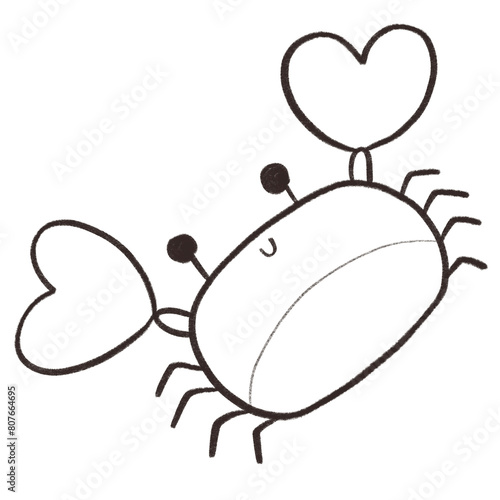 Ocean sea animal coral cartoon