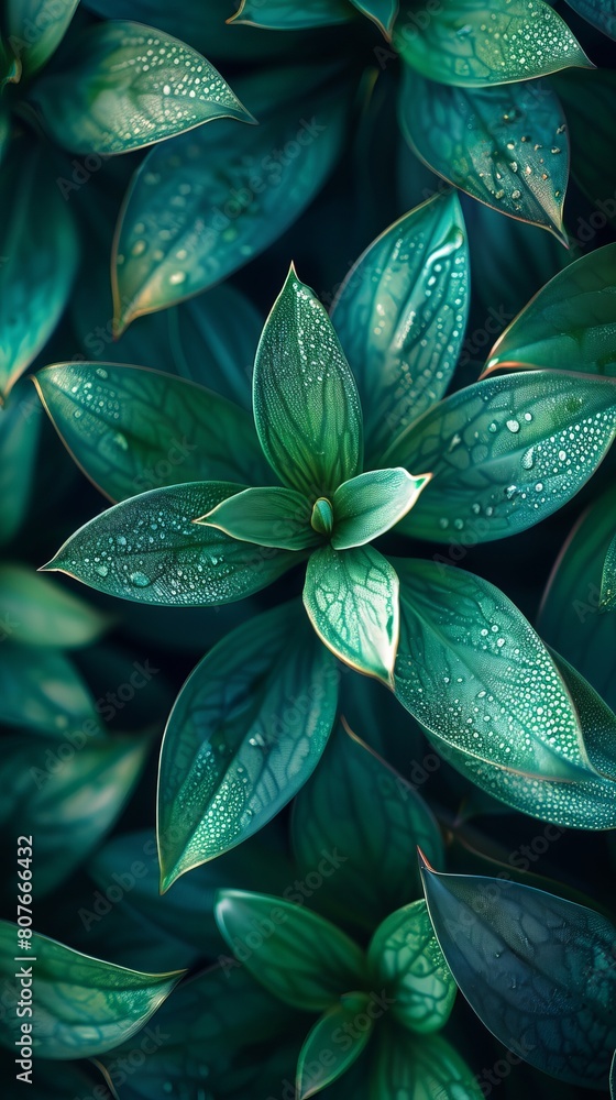 Fototapeta premium Close Up Plant Elements. Nature Background.