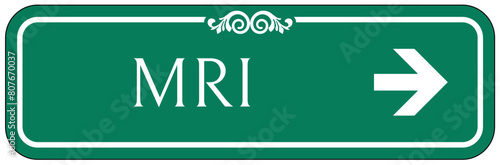 Magnetic resonance imaging (MRI) sign