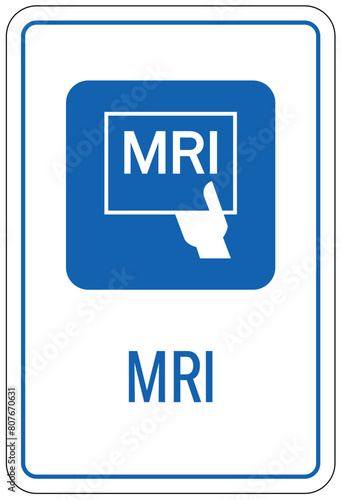 Magnetic resonance imaging (MRI) sign