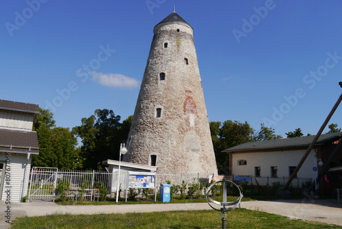 Soleturm im Kurort und Heilbad Bad Salzelmen in Schönebeck Elbe in Sachsen-Anhalt