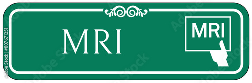 Magnetic resonance imaging (MRI) sign