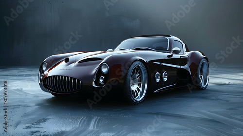 concept car that pays homage to classic automotive designs of the past