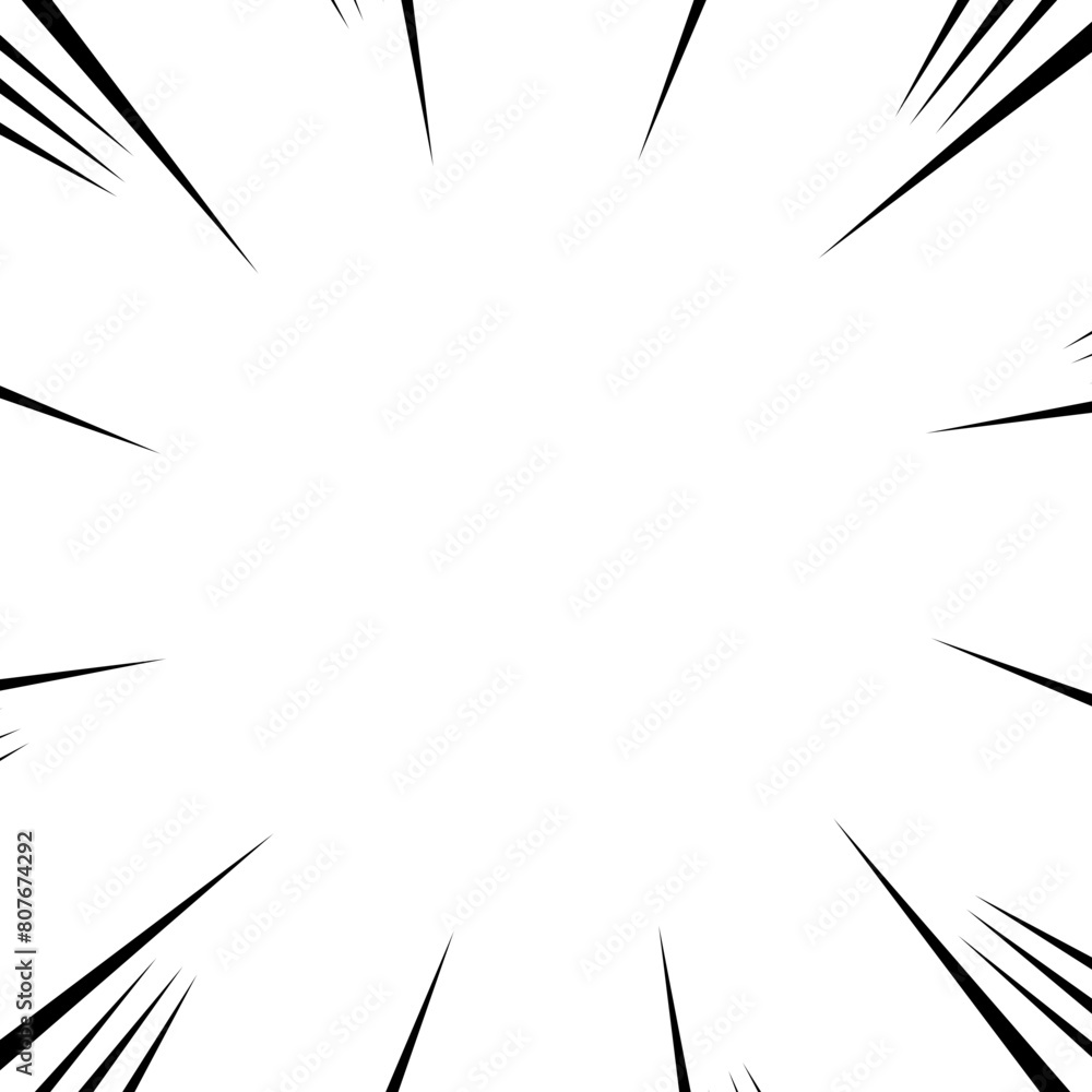 Comic Action Speed Frame Comic Action Speed Frame
