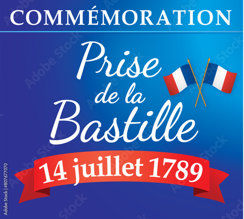 PRISE DE LA BASTILLE 14 JUILLET - V1