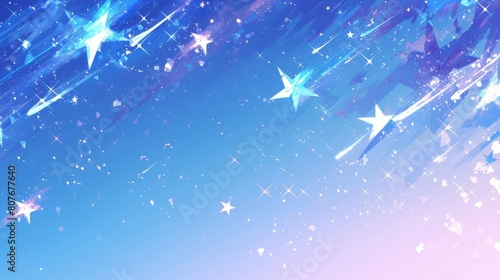 Celestial Festivities: Abstract Sky Party Background Collection