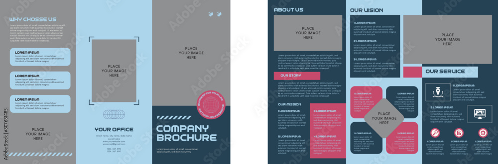 Company Trifold Brochure Company Trifold Brochure