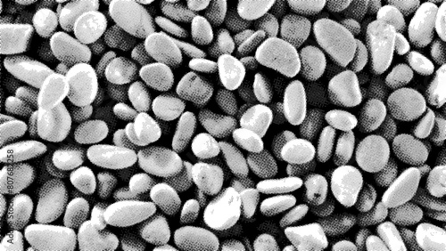 1-11-1. Pebble stone textured background image.