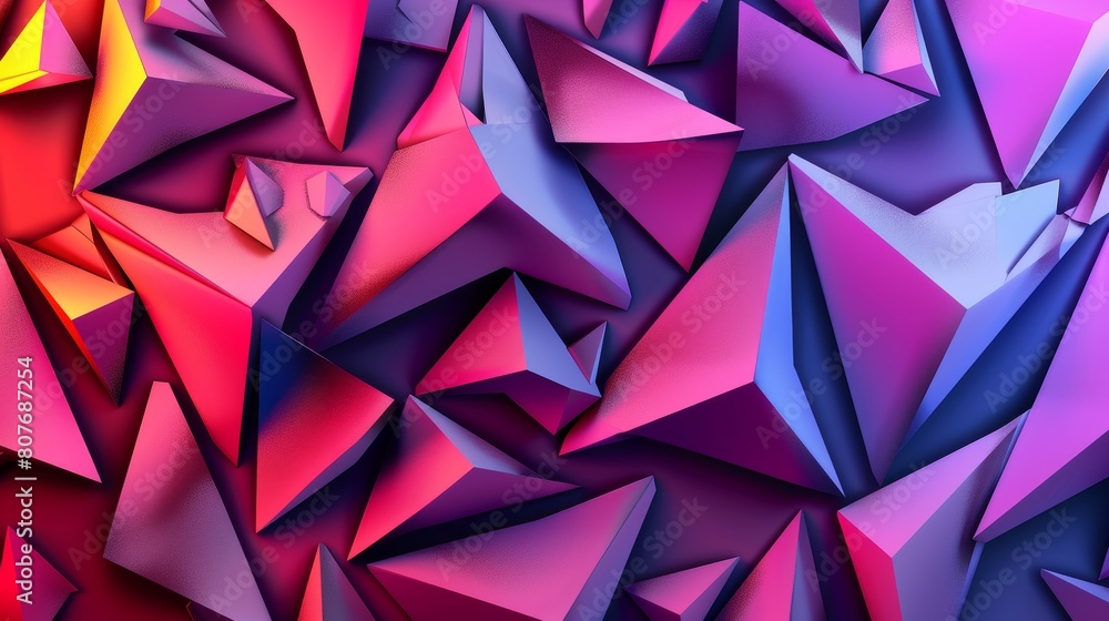 Geometric background with colored triangles. Design element. Geometric background with colored triangles. Design element.
