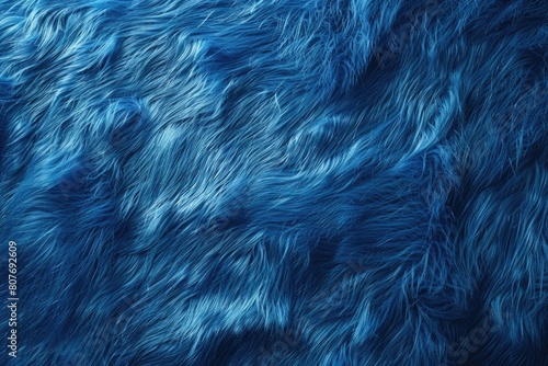 Detailed close up of blue fur texture, perfect for backgrounds and textures