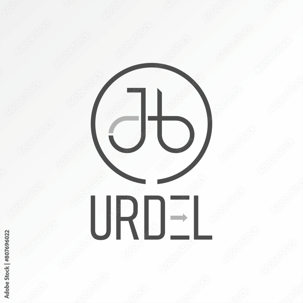 Logo design graphic concept creative premium abstract vector stock letter initial JB sans serif font cut line connected Related to typography monogram Logo design graphic concept creative premium abstract vector stock letter initial JB sans serif font cut line connected Related to typography monogram