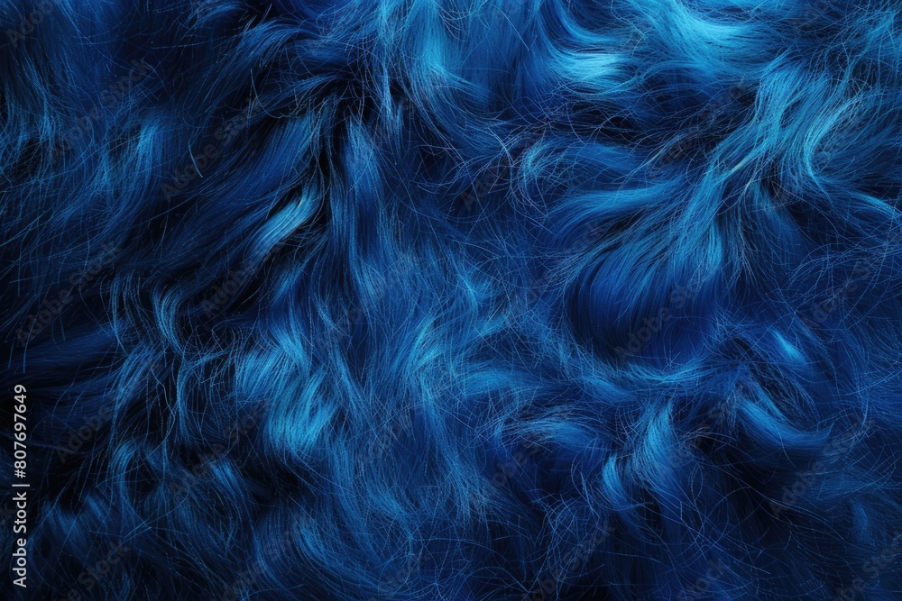 Detailed close up of blue sheep's fur. Ideal for nature and animal themed designs