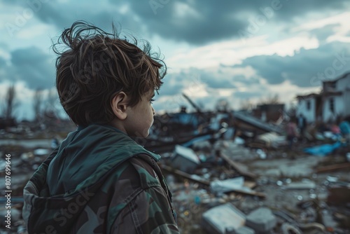 children witnesses impact of war