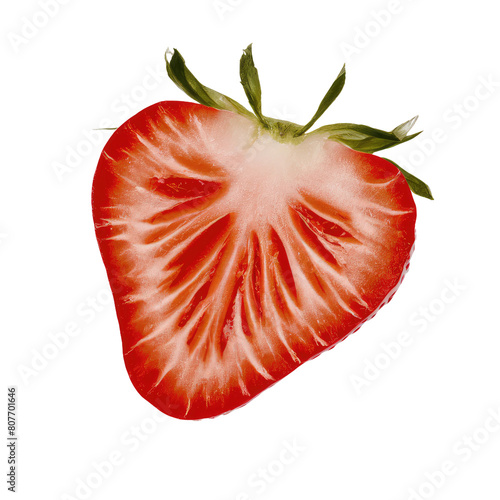 Wallpaper Mural isolated fruit slice freshness, GENERATIVE AI Torontodigital.ca