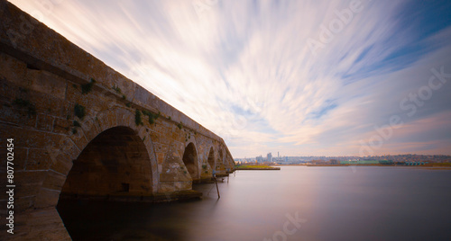 Mimar Sinan (Architect Sinan) Bridge, Buyukcekmece Istanbul - Turkey photo