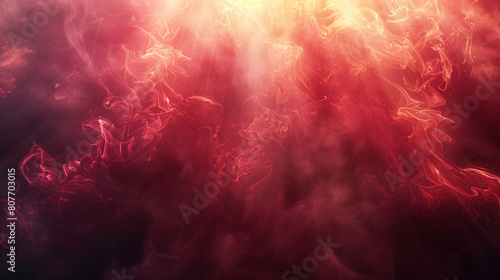 abstract background. smoky texture of red color