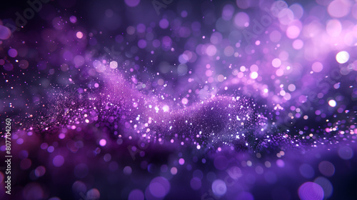 A purple background with a lot of sparkles