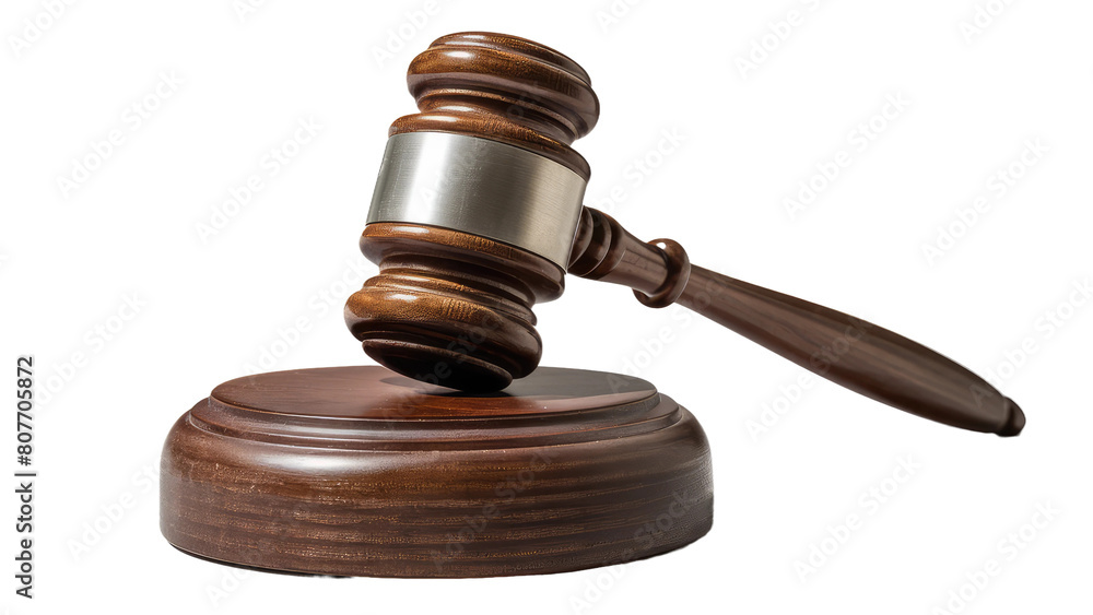 isolated gavel, GENERATIVE AI isolated gavel, GENERATIVE AI