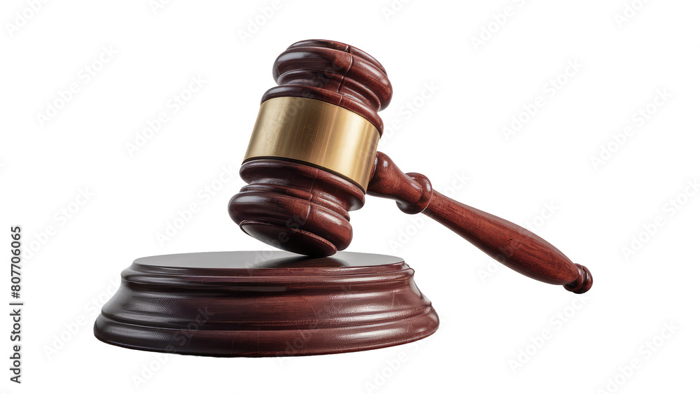 isolated gavel, GENERATIVE AI isolated gavel, GENERATIVE AI