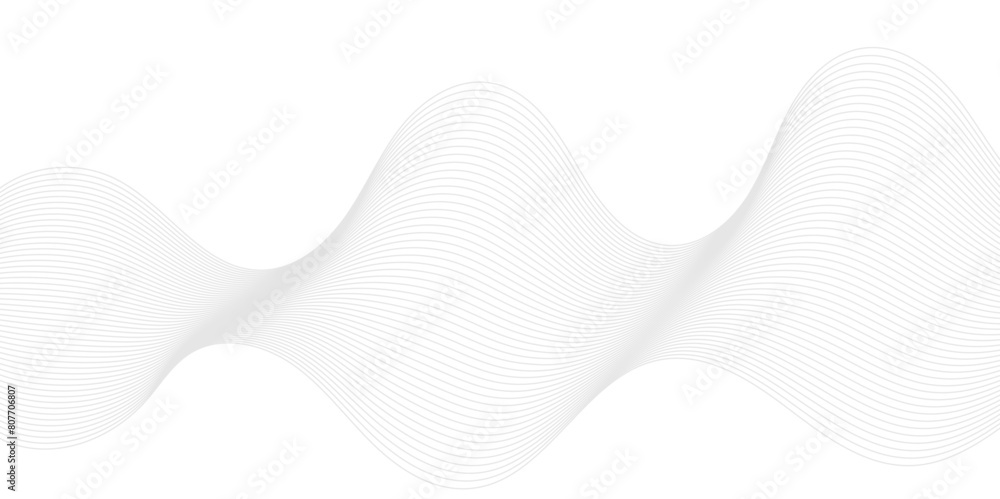 Vector abstract white digital blend wave lines technology background. Modern minimal gradient white flowing wave lines and glowing moving lines. Futuristic technology and sound wave lines background. Vector abstract white digital blend wave lines technology background. Modern minimal gradient white flowing wave lines and glowing moving lines. Futuristic technology and sound wave lines background.