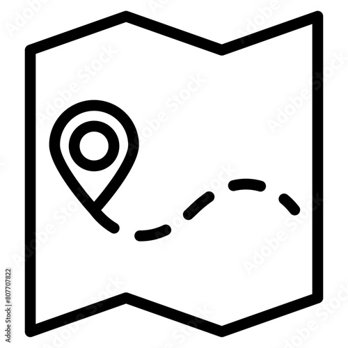 Containing map, map pin, gps, destination, directions, distance, place, navigation and address