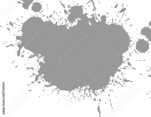 gray splash, gray, dot, splatter, splatter, material, paint,