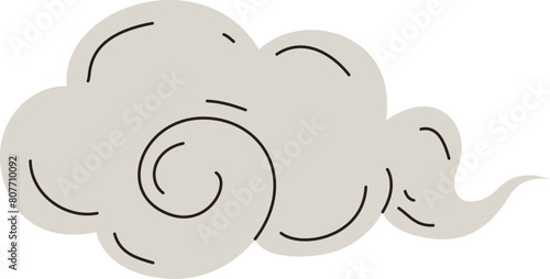 Grey cloud