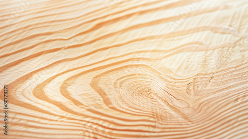 Close-Up Bright Light Color Natural Wood Texture High Resolution