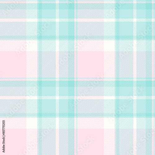 Texture fabric background of vector plaid check with a tartan textile seamless pattern.