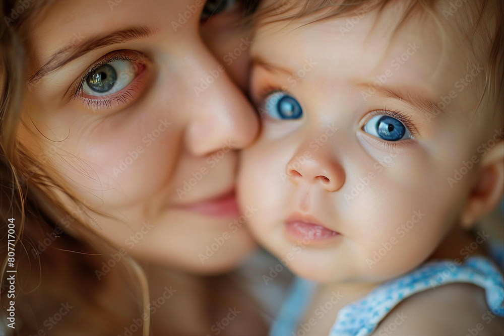 Happy mother's day celebration conceptual picture with mother and her child made by Generative AI technology Happy mother's day celebration conceptual picture with mother and her child made by Generative AI technology