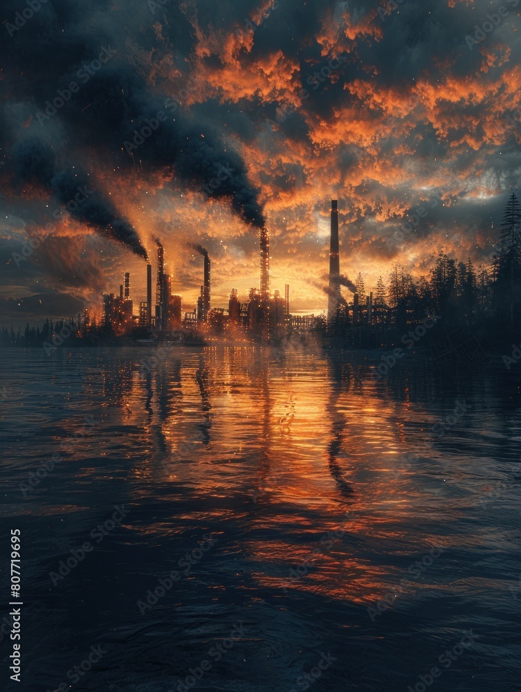 smoking factory pollution of nature smoking factory pollution of nature