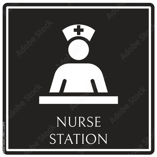 Nurse station sign