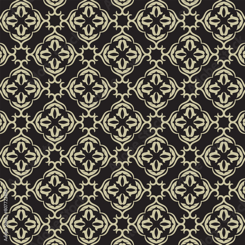 pattern background, floral vintage, vector design