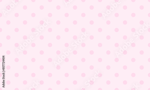 Seamless pink polka dot pattern. Cute design abstract cute pink polka dots background. Abstract retro pink background