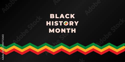 Black History Month banner. Celebrating Juneteenth Freedom Day . June 19. Vector Illustration