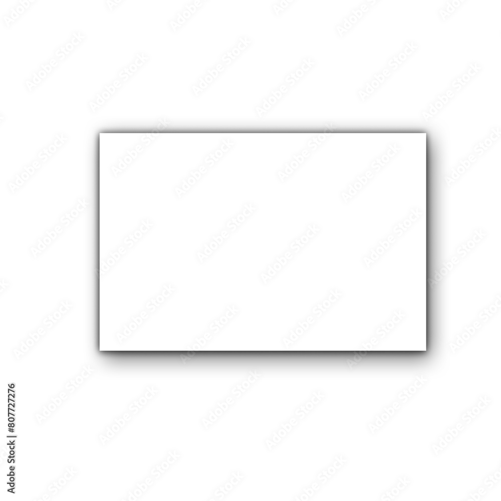 Obraz premium Frame shadows on transparent background. Realistic shadow effect for design