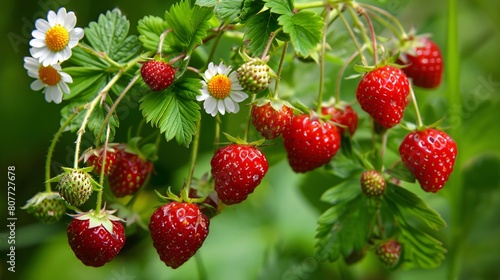 wild strawberry bush