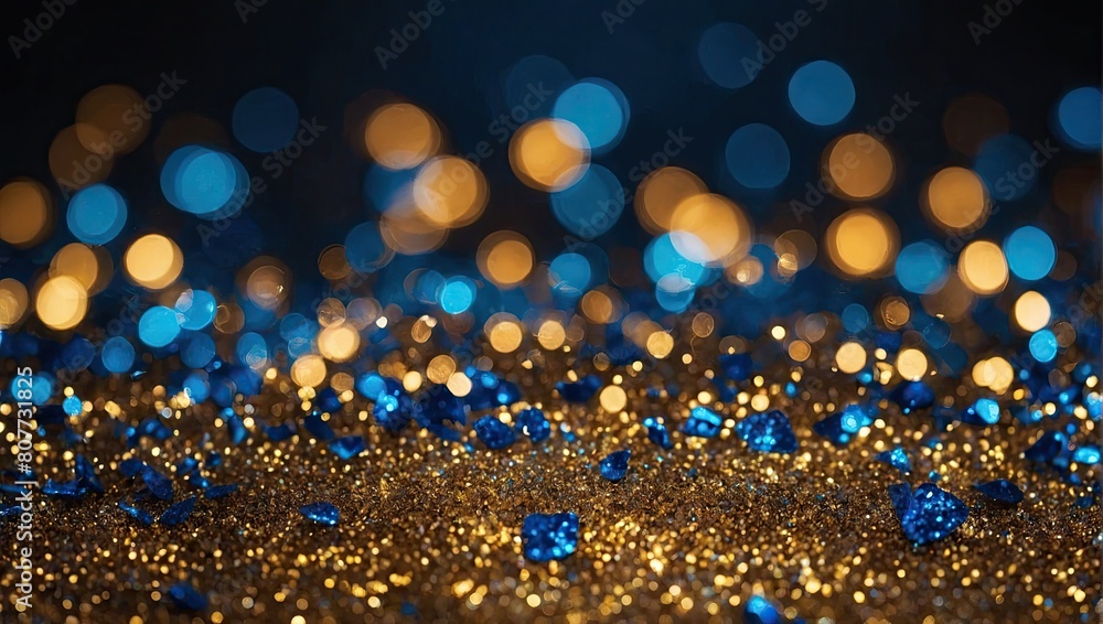 Abstract christmas glitter lights background, water drops background
