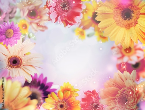 Beautiful floral frame © Vlad