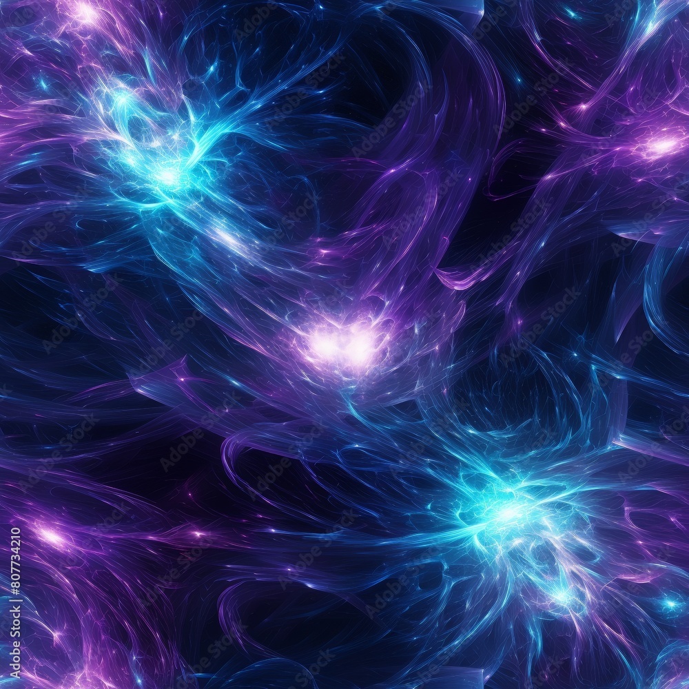 Quasar Glow Galaxy Delight
