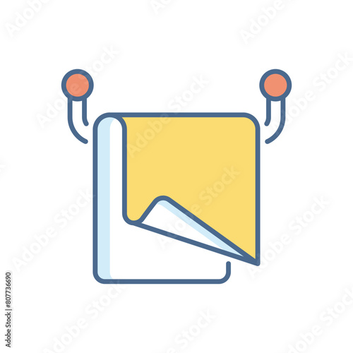 Clean Towel vector icon