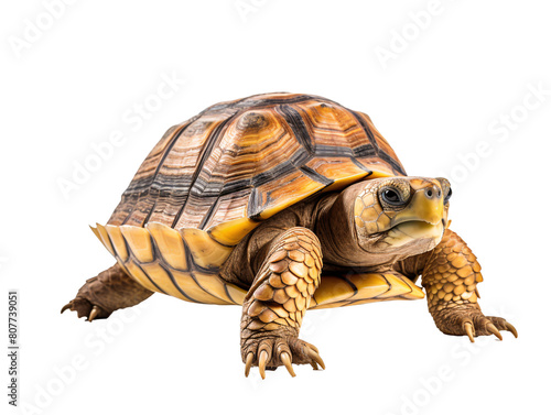 a turtle on a white background