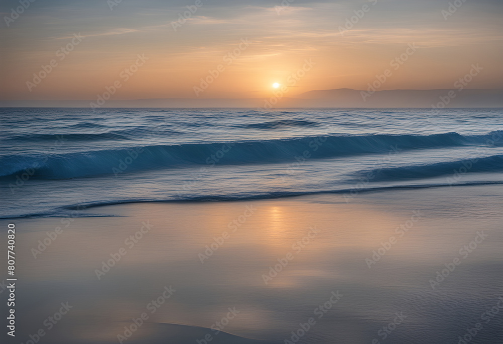 sunset over the sea sunset over the sea
