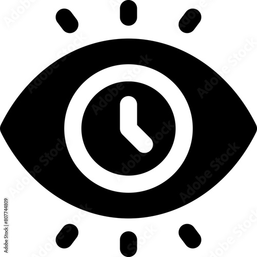 visionary icon. vector glyph icon for your website, mobile, presentation, and logo design.