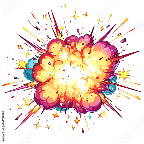 explode 2d game Asset clip art